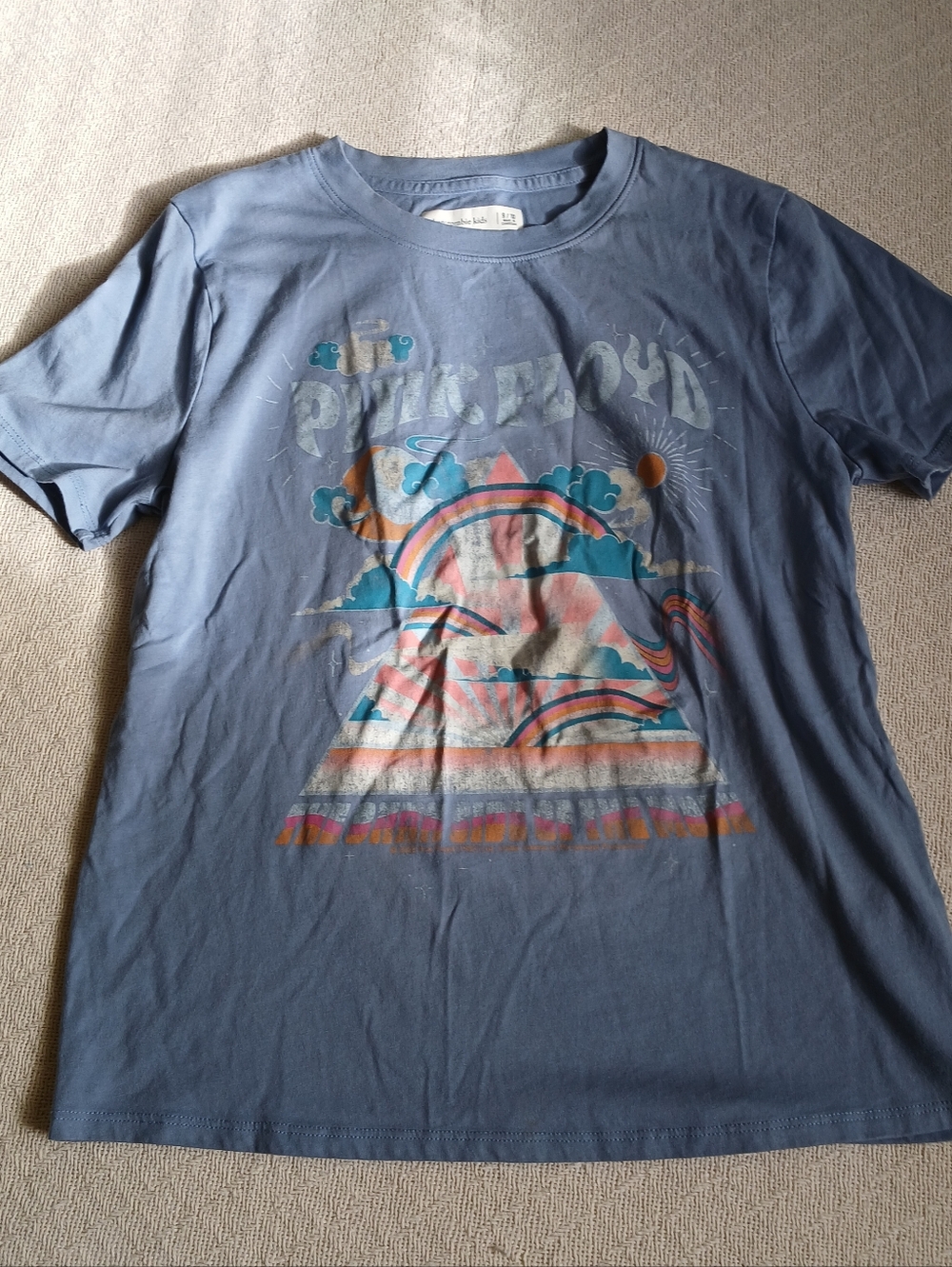 a&f ♡ pink floyd band tee shirt abercrombie kids 9 / 10